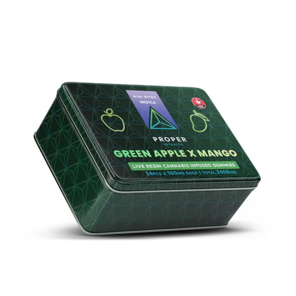 Proper Extracts – Green Apple & Mango Mini Bites – 2400mg