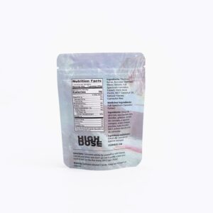 Alternative view of High Dose - Blue Raspberry THC Gummies 1500mg