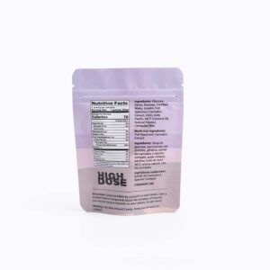Alternative view of High Dose - Watermelon THC Gummies 1000mg