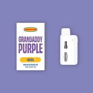 OneStop Grand Daddy Purple 3g Disposable Vape (Vapes)
