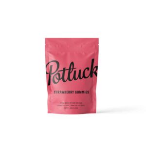 Potluck Strawberry THC Gummies 200mg (Gummy)