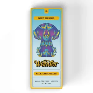 Blue Meanie Bar Milk Chocolate 1g (Chocolate)