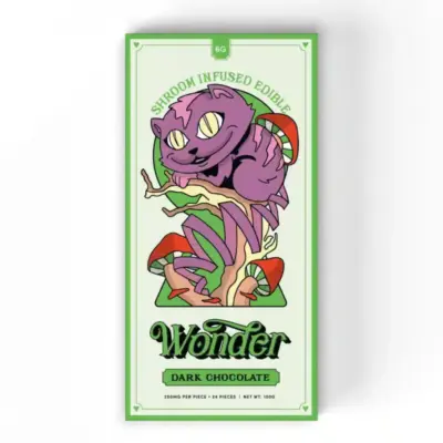 Wonder Psilocybin Chocolate Bar - Dark Chocolate 6g