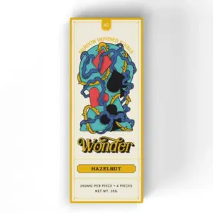 Wonder Psilocybin Chocolate Bar Hazelnut 1g (Chocolate)