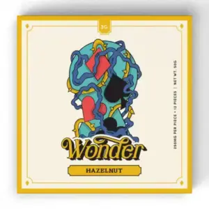 Wonder Psilocybin Chocolate Bar - Hazelnut 3g