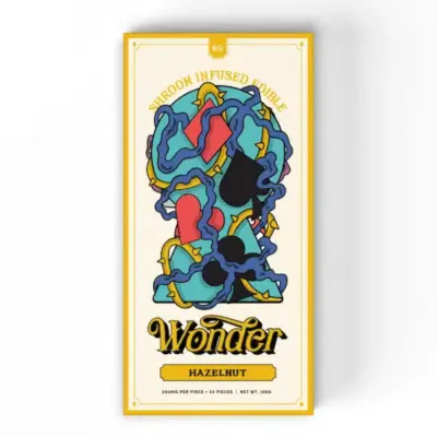 Wonder Psilocybin Chocolate Bar - Hazelnut 6g