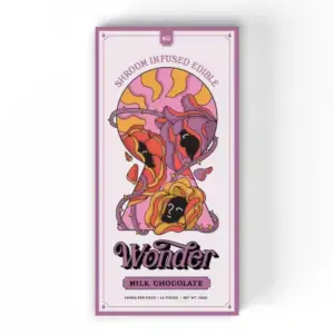 Wonder Psilocybin Chocolate Bar - Milk Chocolate 6g