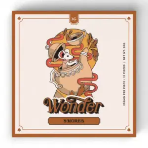 Wonder Psilocybin Chocolate Bar - S'mores 3g