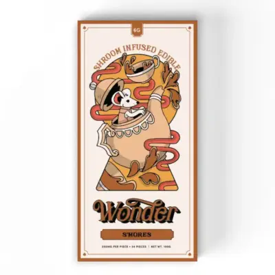 Wonder Psilocybin Chocolate Bar - S'mores 6g